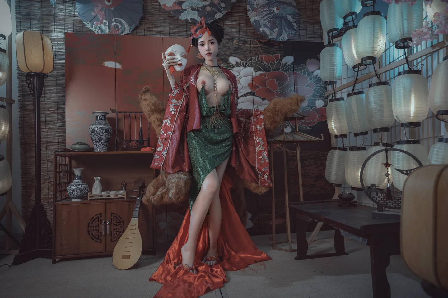 钛合金TiTi - 青丘赤狐 [64P-825MB] tg@simisebaisi 【丝足阁】004.webp